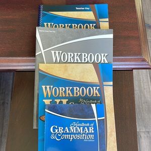 Abeka Grammar and Composition VI 12th grade. Like new